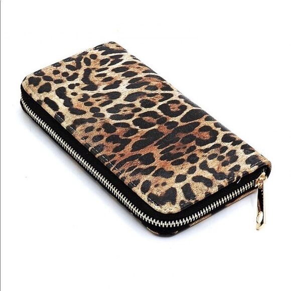 Leopard Pattern Double Handles bag - Picture 5 of 7
